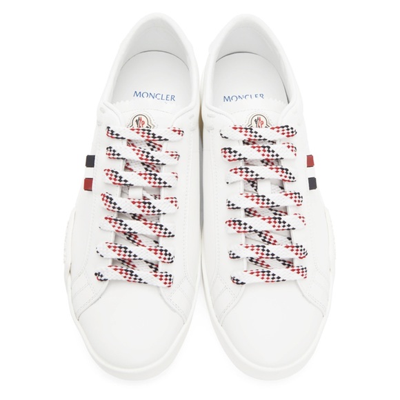 New Rare Moncler white Promyx sneakers 40 made in Italy.  Sold out everywhere. - Picture 3 of 14